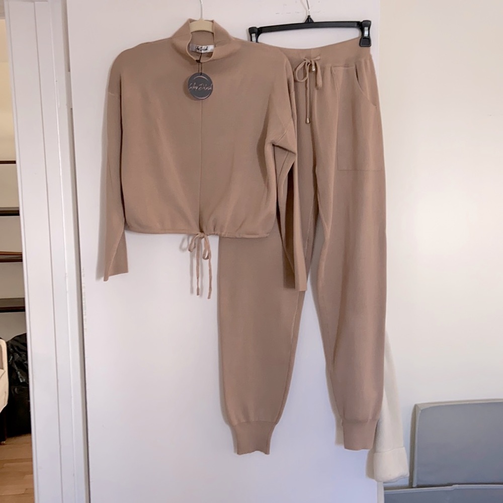 Knit lounge set